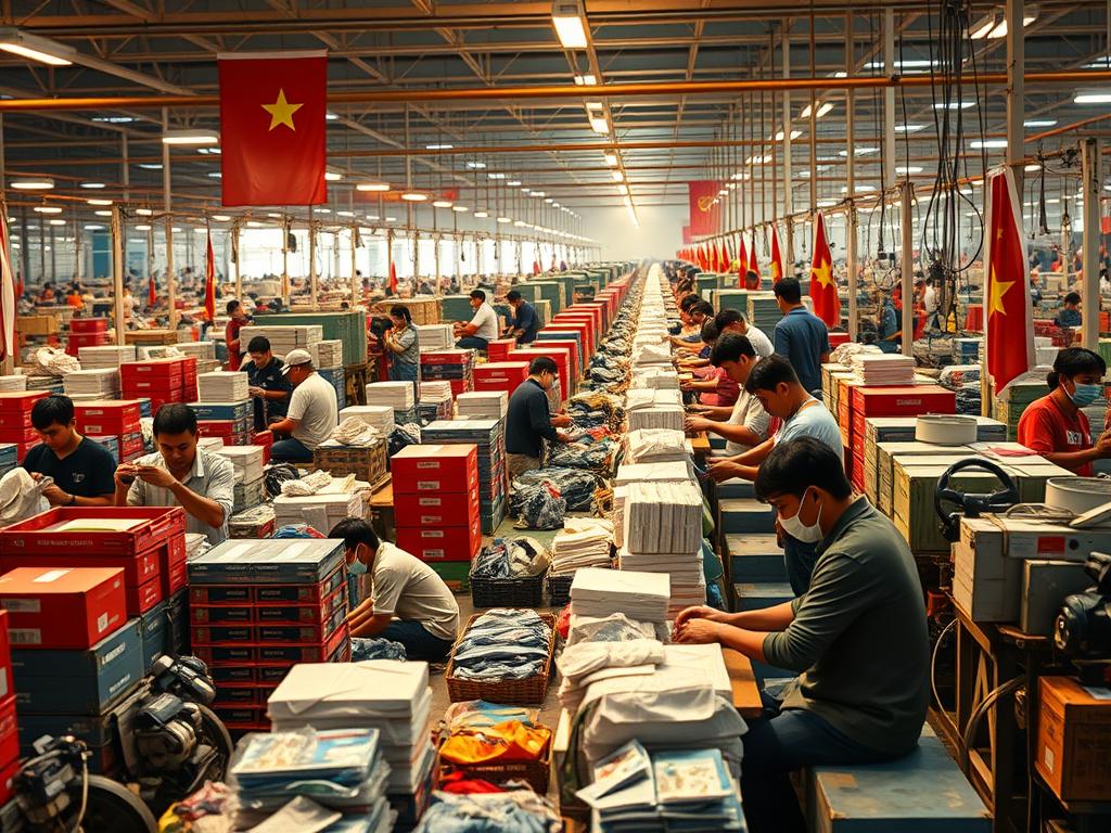 Vietnam’s Trade Surge Amid U.S.-China&nbsp;Tensions