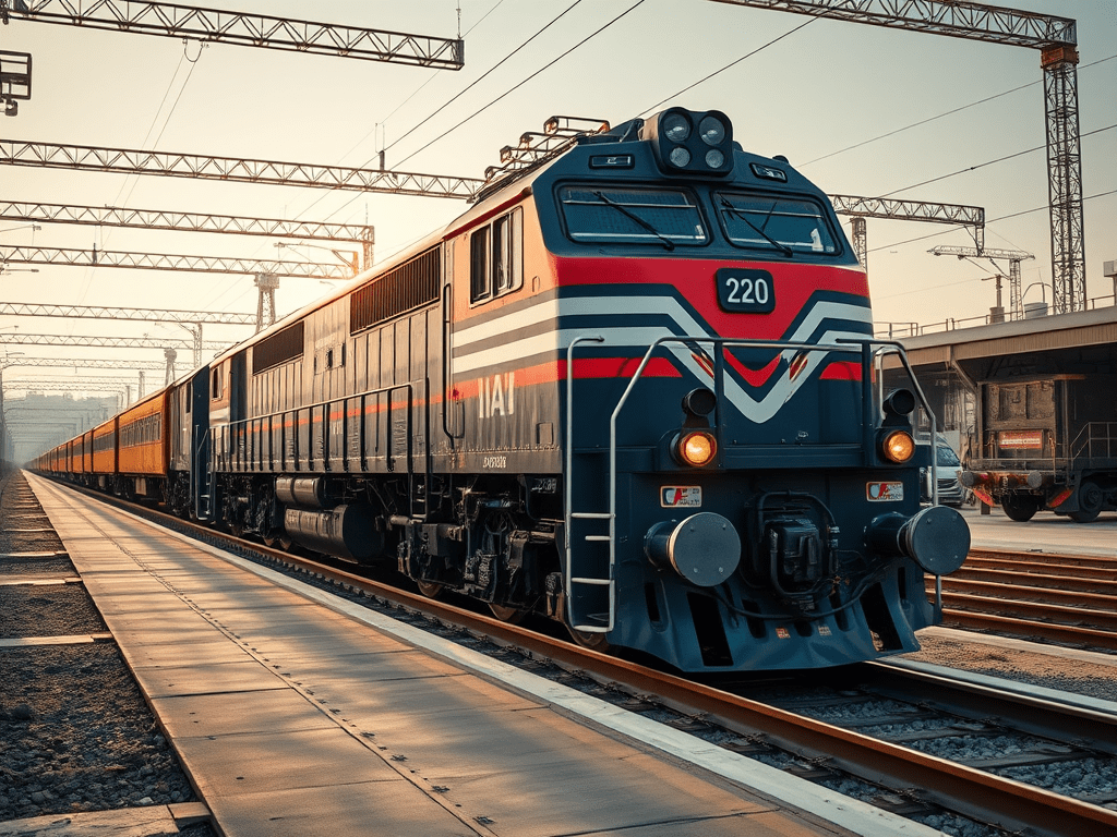 India’s 9,000 HP Rail Engine: A Game Changer for Freight&nbsp;Transport