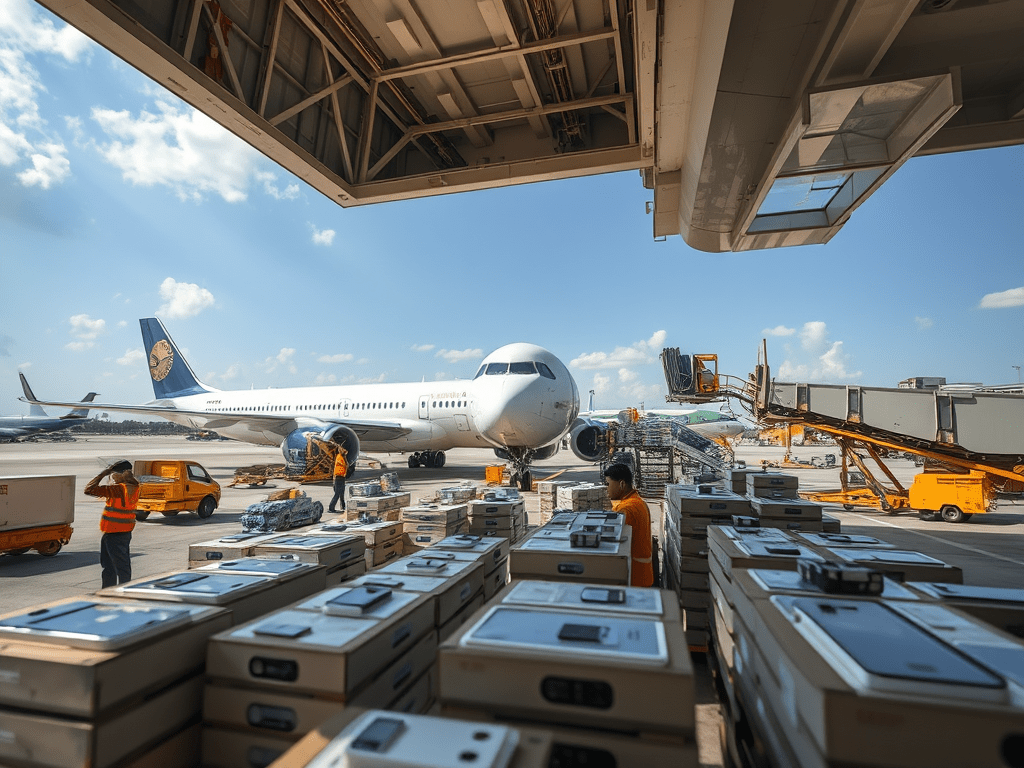 Chennai Airport’s Electronics Export Surge in&nbsp;2025