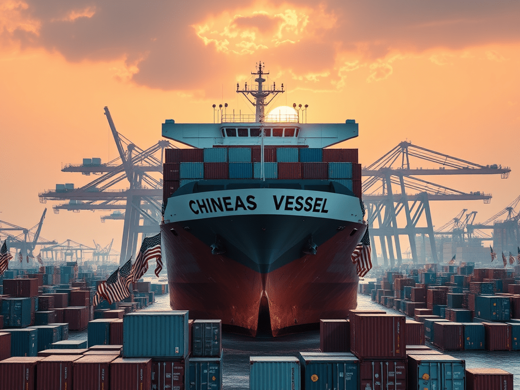 U.S. Introduces Port Fee Scheme for Chinese&nbsp;Vessels