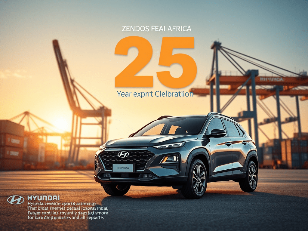 Hyundai India Marks 25 Years of Vehicle&nbsp;Exports
