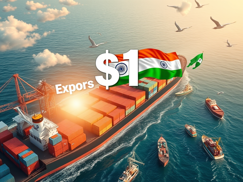 India’s Export Growth: $1 Trillion Goal by&nbsp;2025