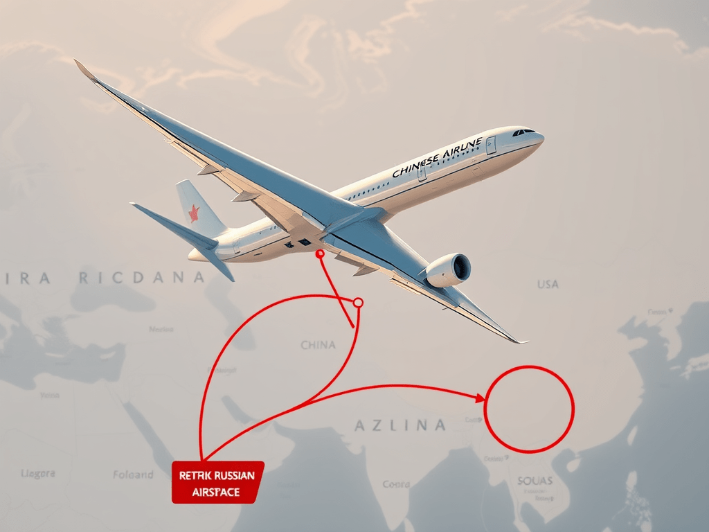 US Ban on Chinese Airlines Over Russian Airspace: Key&nbsp;Implications